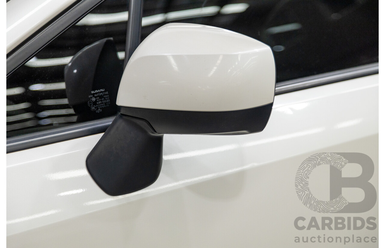 10/2014 Subaru Impreza X Limited Edition (AWD) MY14 5d Hatchback Satin White Pearl 2.0L