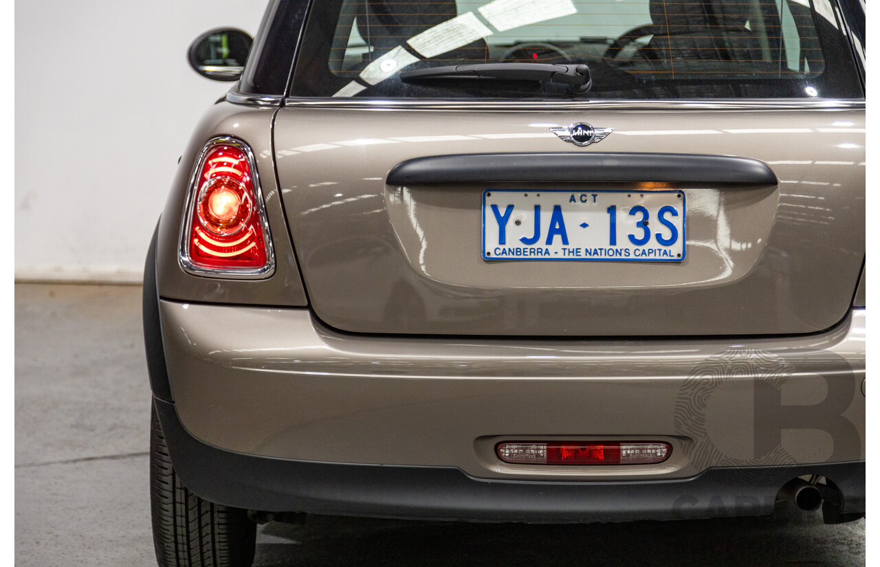 07/2012 Mini Cooper RAY R56 MY12 2D Hatchback Velvet Silver Metallic 1.6L