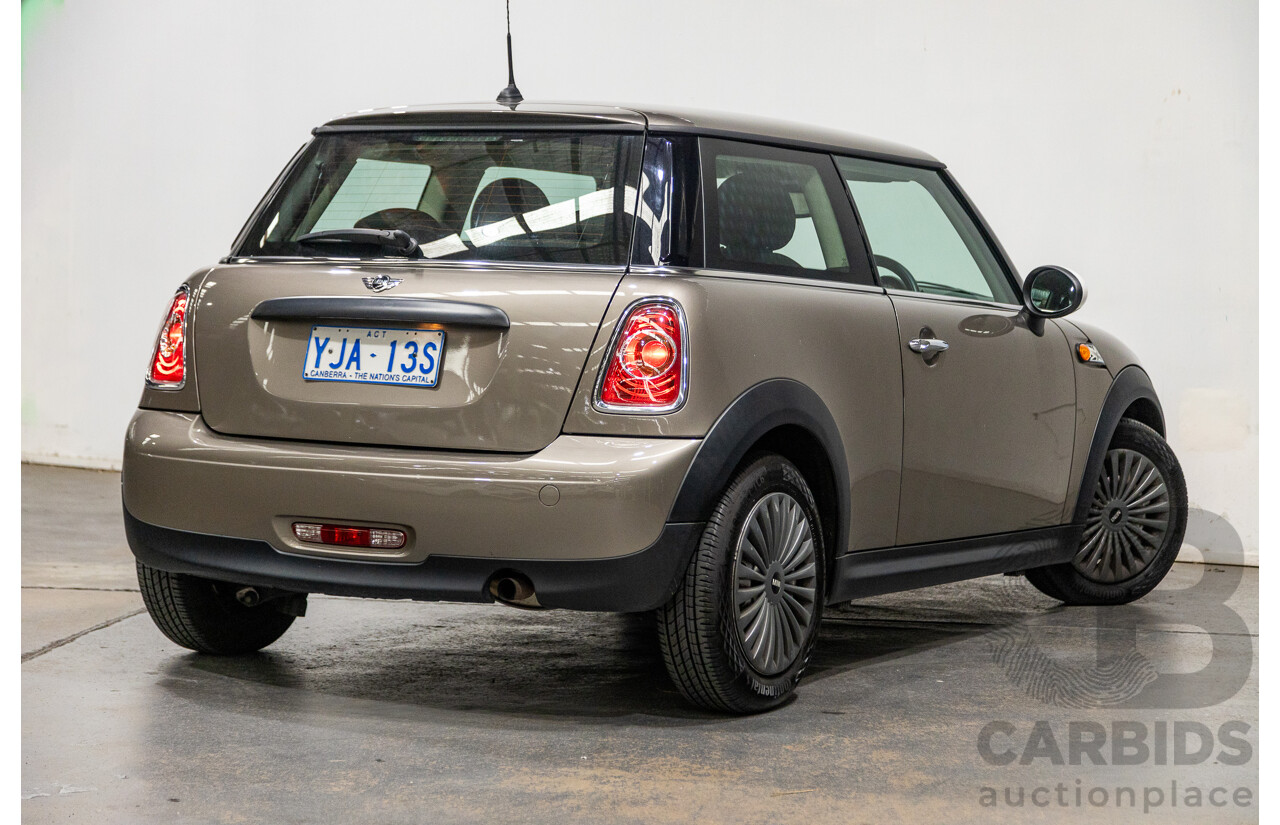 07/2012 Mini Cooper RAY R56 MY12 2D Hatchback Velvet Silver Metallic 1.6L