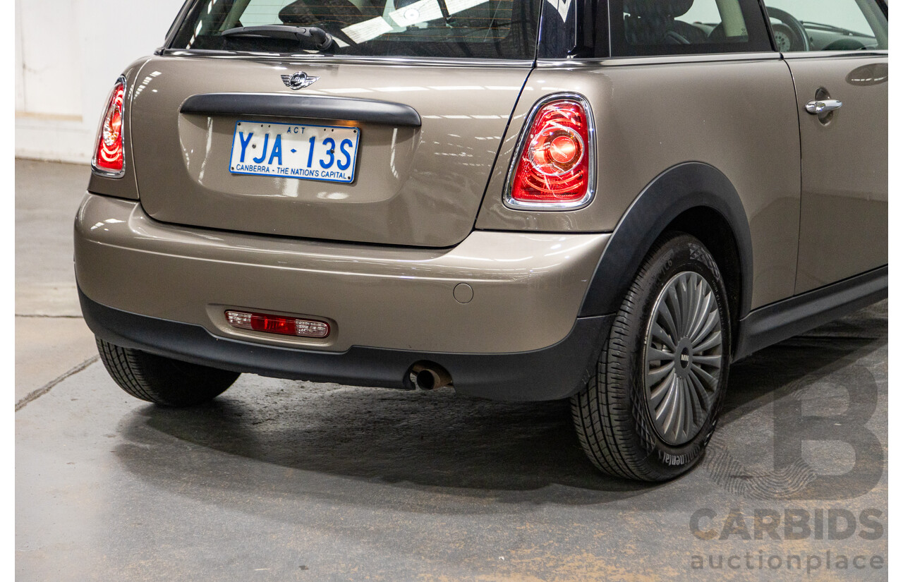 07/2012 Mini Cooper RAY R56 MY12 2D Hatchback Velvet Silver Metallic 1.6L