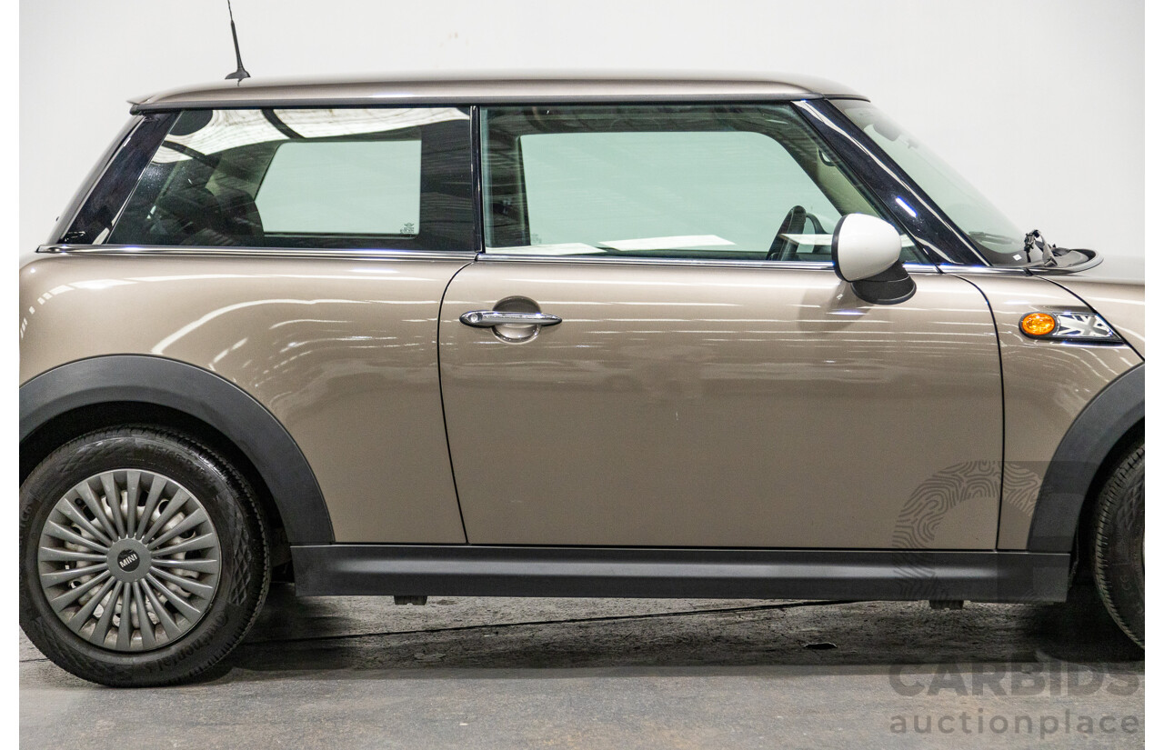 07/2012 Mini Cooper RAY R56 MY12 2D Hatchback Velvet Silver Metallic 1.6L