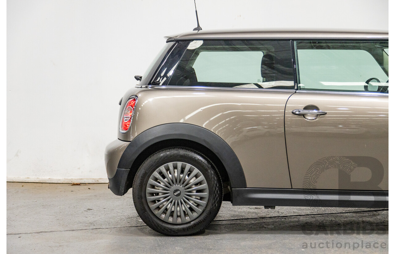 07/2012 Mini Cooper RAY R56 MY12 2D Hatchback Velvet Silver Metallic 1.6L