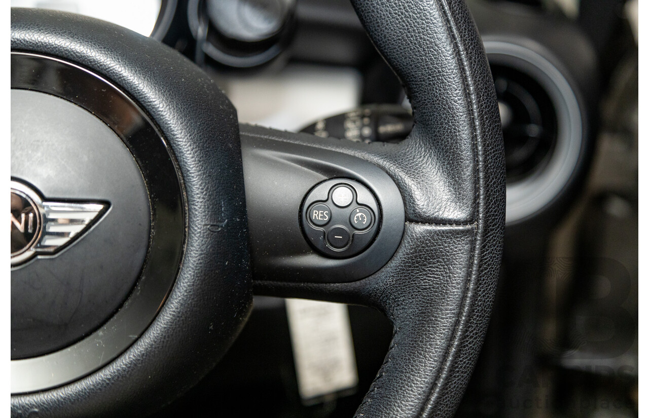 07/2012 Mini Cooper RAY R56 MY12 2D Hatchback Velvet Silver Metallic 1.6L