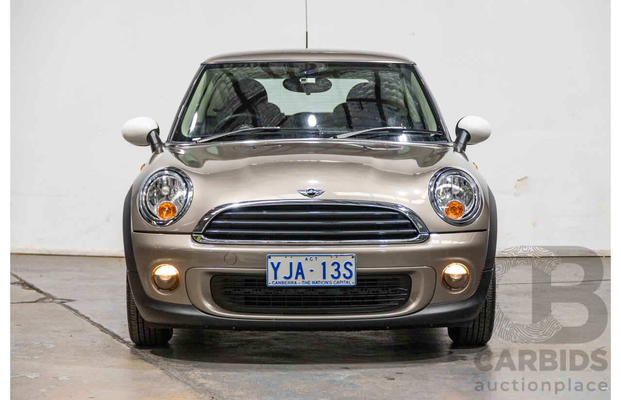 07/2012 Mini Cooper RAY R56 MY12 2D Hatchback Velvet Silver Metallic 1.6L