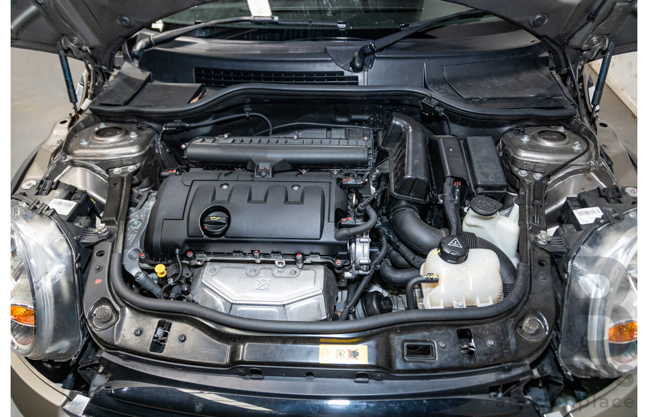 07/2012 Mini Cooper RAY R56 MY12 2D Hatchback Velvet Silver Metallic 1.6L