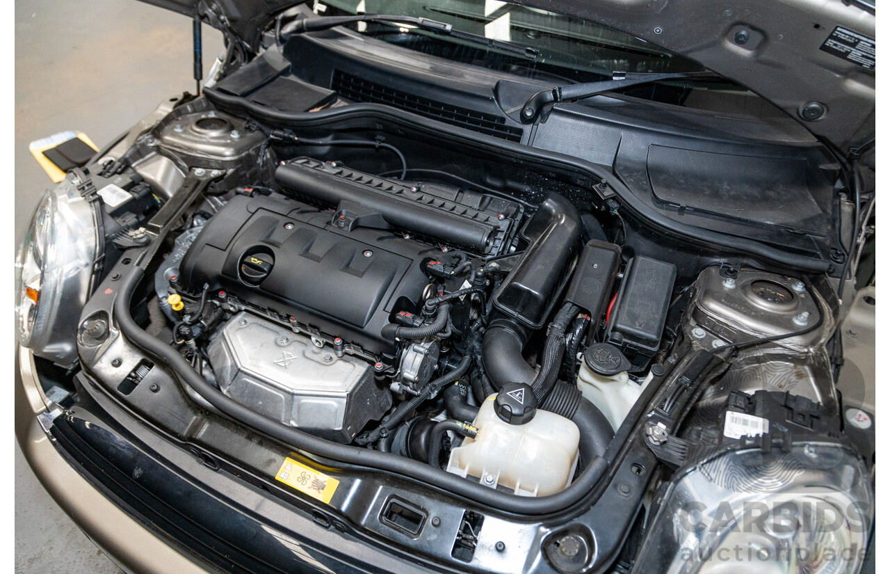 07/2012 Mini Cooper RAY R56 MY12 2D Hatchback Velvet Silver Metallic 1.6L