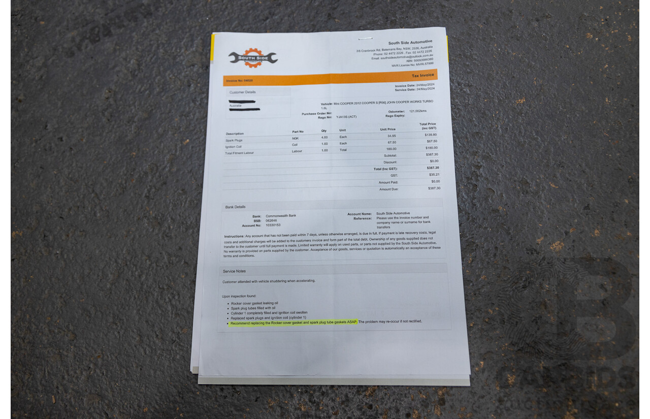 07/2012 Mini Cooper RAY R56 MY12 2D Hatchback Velvet Silver Metallic 1.6L