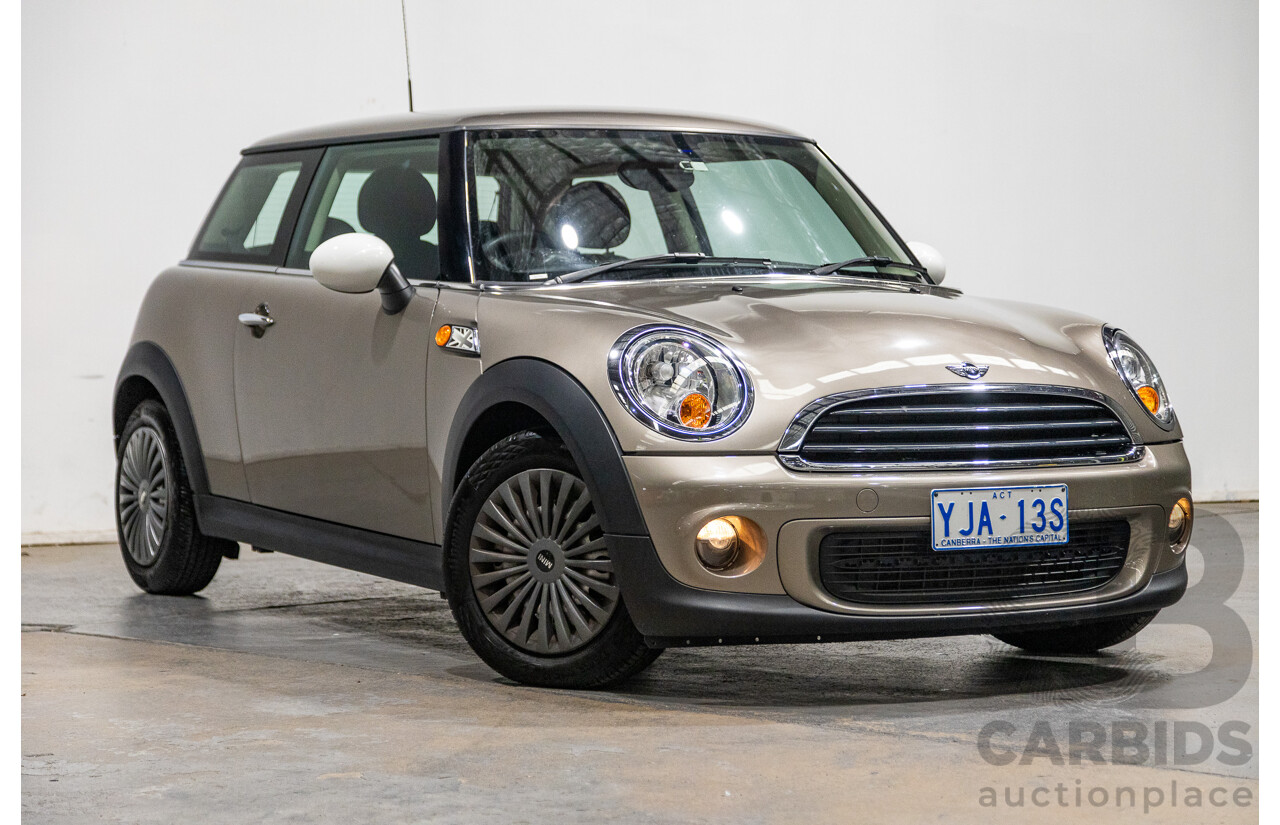07/2012 Mini Cooper RAY R56 MY12 2D Hatchback Velvet Silver Metallic 1.6L