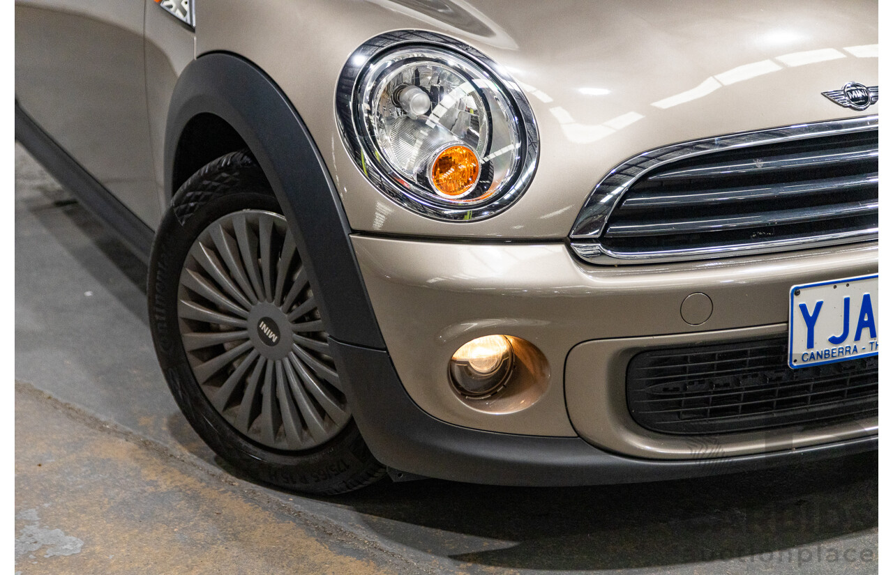 07/2012 Mini Cooper RAY R56 MY12 2D Hatchback Velvet Silver Metallic 1.6L