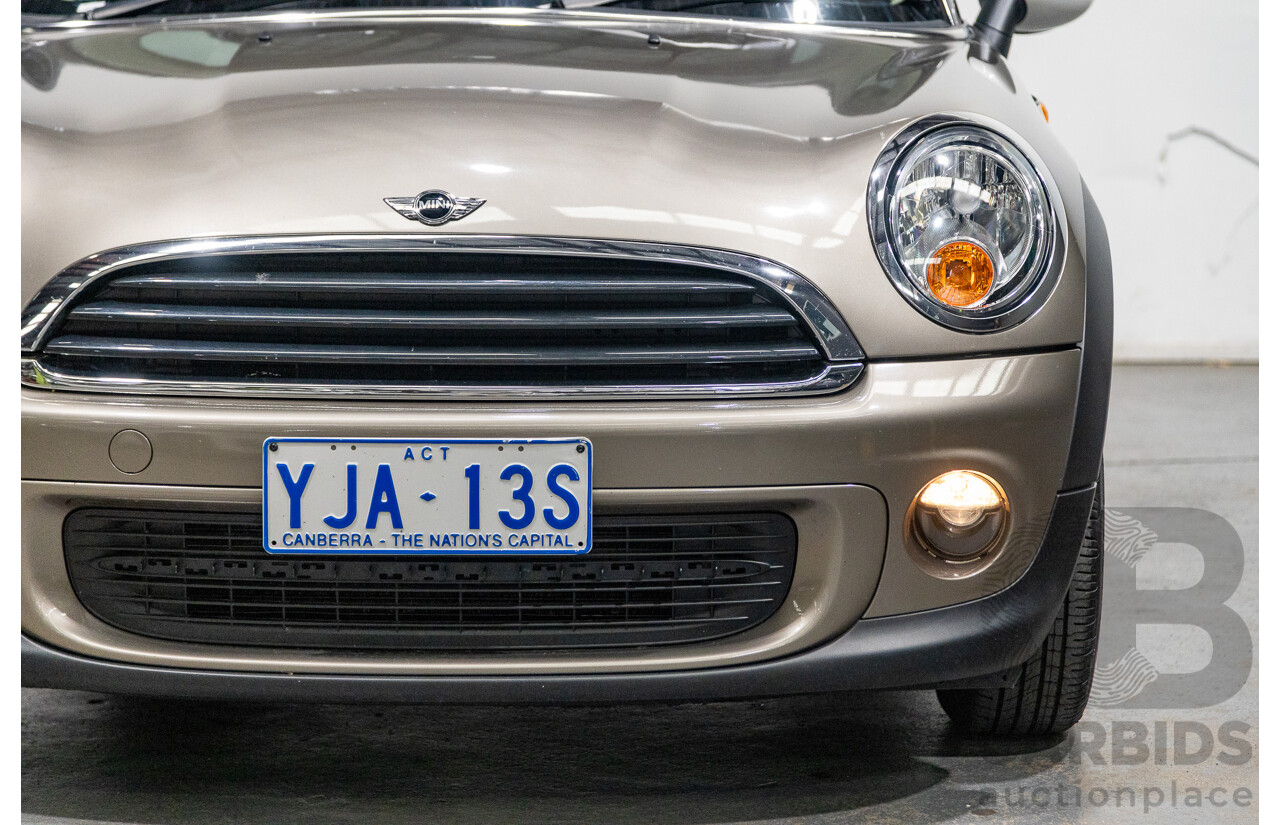 07/2012 Mini Cooper RAY R56 MY12 2D Hatchback Velvet Silver Metallic 1.6L