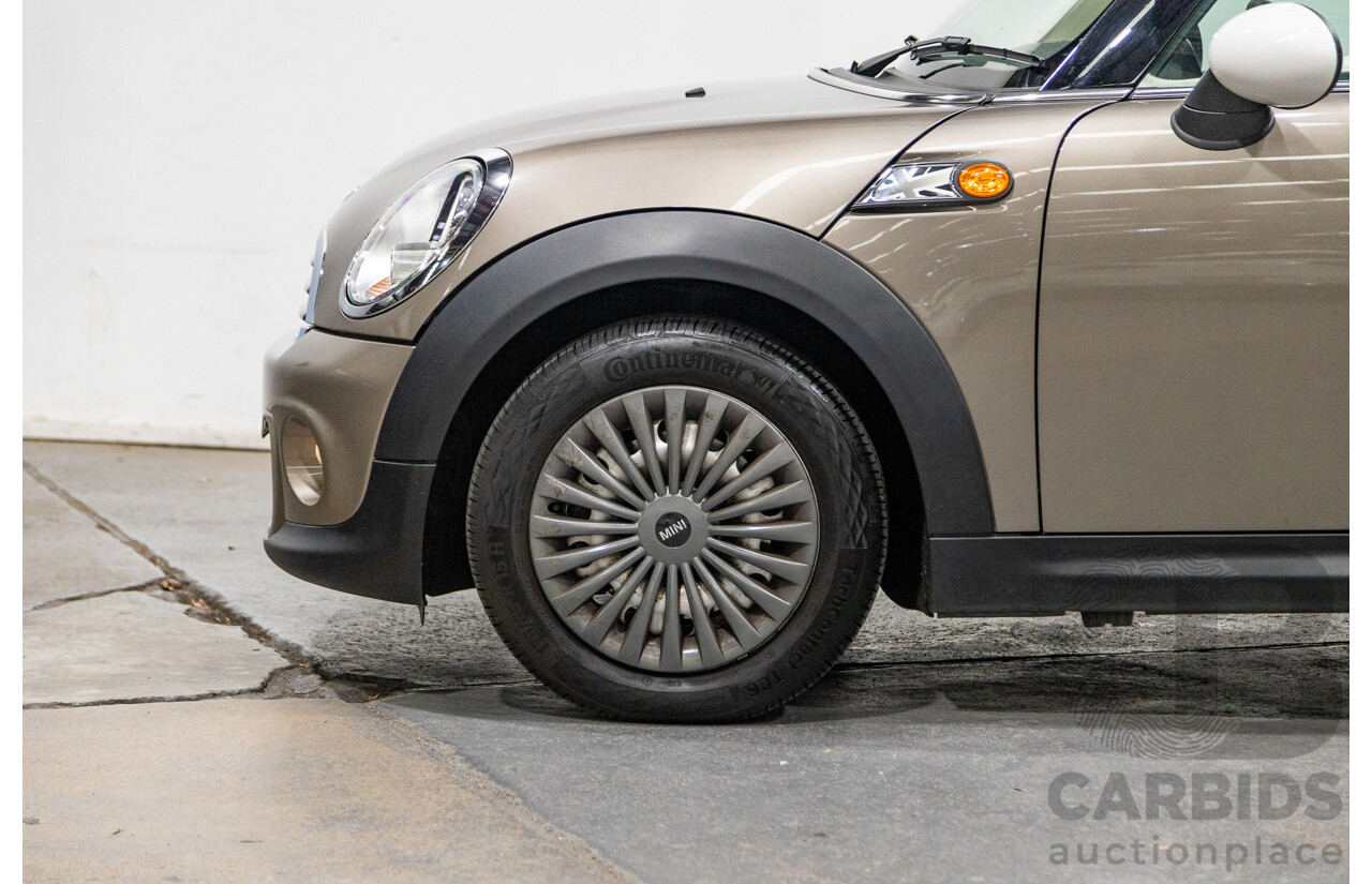 07/2012 Mini Cooper RAY R56 MY12 2D Hatchback Velvet Silver Metallic 1.6L