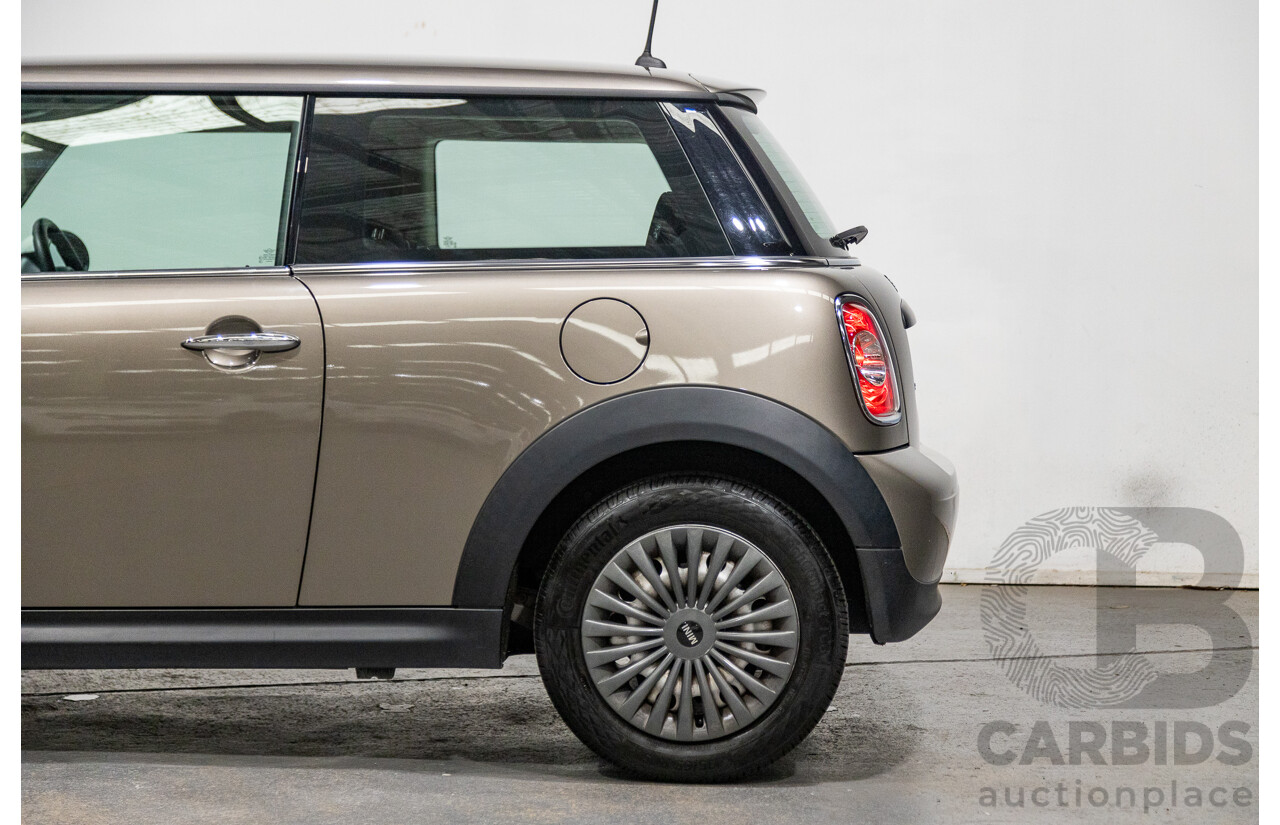 07/2012 Mini Cooper RAY R56 MY12 2D Hatchback Velvet Silver Metallic 1.6L