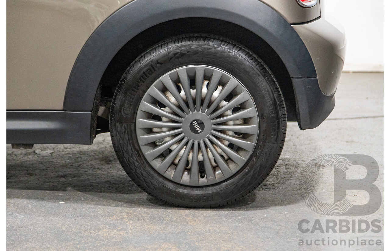 07/2012 Mini Cooper RAY R56 MY12 2D Hatchback Velvet Silver Metallic 1.6L