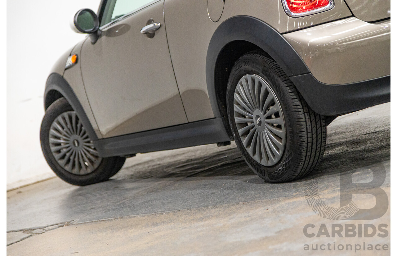 07/2012 Mini Cooper RAY R56 MY12 2D Hatchback Velvet Silver Metallic 1.6L