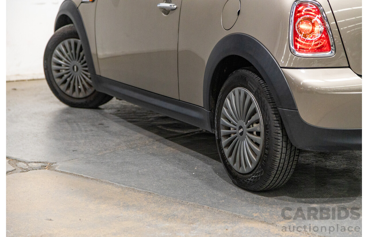 07/2012 Mini Cooper RAY R56 MY12 2D Hatchback Velvet Silver Metallic 1.6L