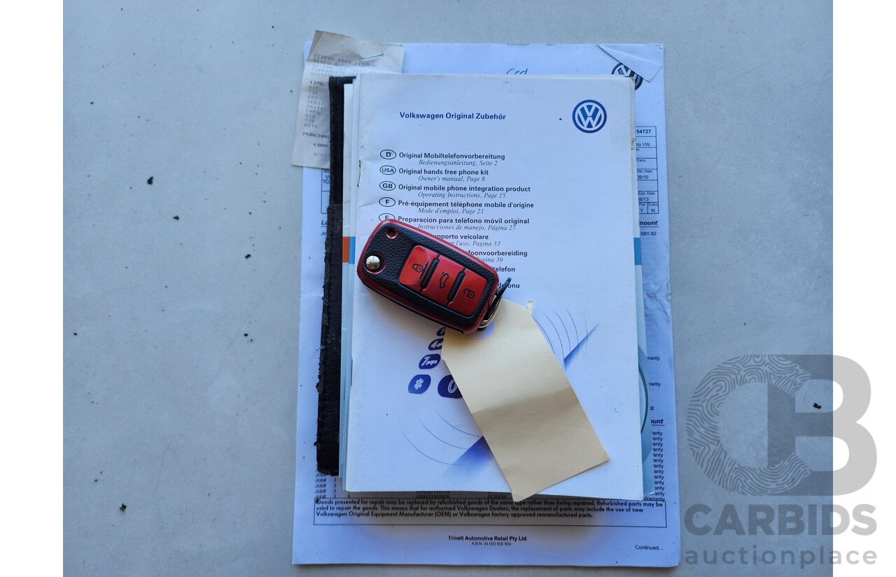 8/2010 Volkswagen Golf 118 TSI Comfortline 1K MY10 5d Hatchback Blue 1.4L