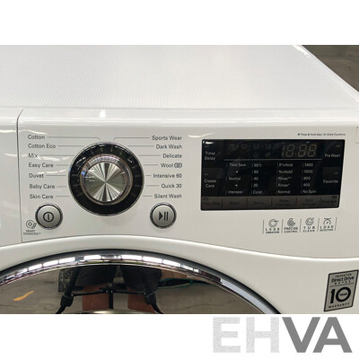 LG Direct Drive Inverter 7.5 Kg Front Loader Washing Machine