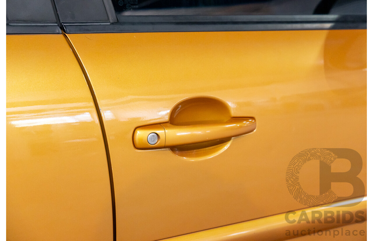 2/2009 Peugeot 207 XT  5d Hatchback Orange Salamanque Metallic 1.6L