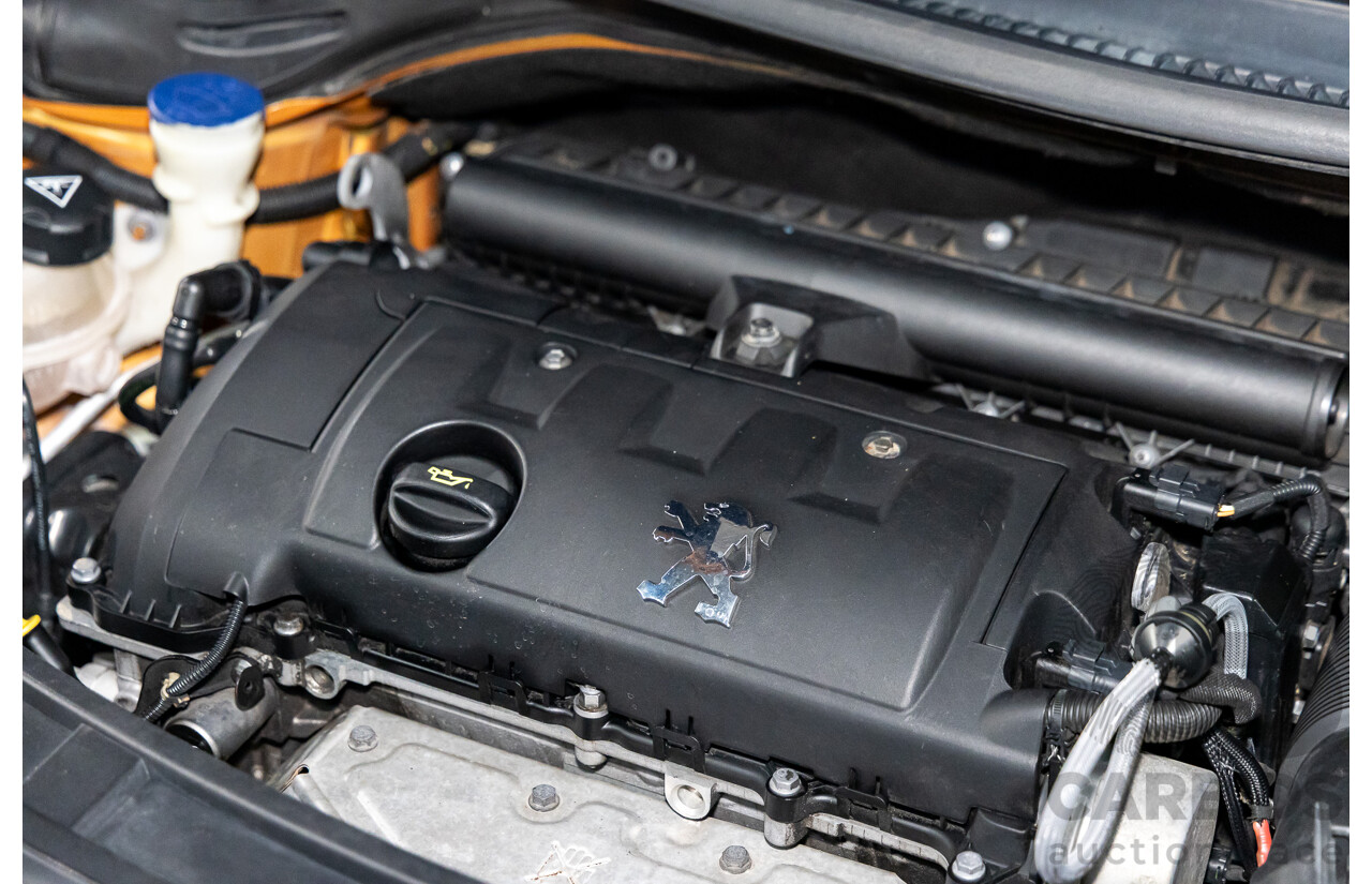 2/2009 Peugeot 207 XT  5d Hatchback Orange Salamanque Metallic 1.6L