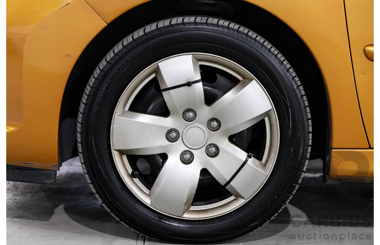 2/2009 Peugeot 207 XT  5d Hatchback Orange Salamanque Metallic 1.6L