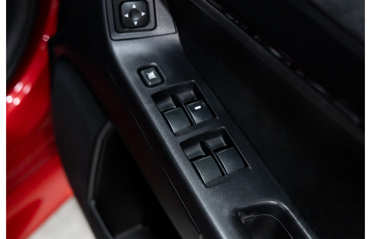 1/2013 Mitsubishi Lancer LX CJ MY13 4d Sedan Red Metallic 2.0L