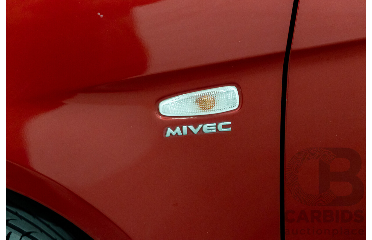 1/2013 Mitsubishi Lancer LX CJ MY13 4d Sedan Red Metallic 2.0L