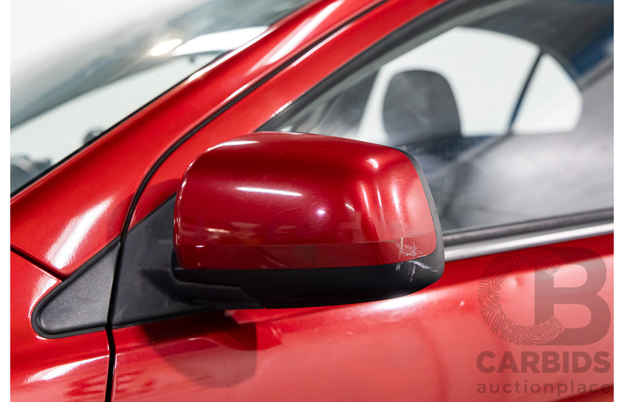 1/2013 Mitsubishi Lancer LX CJ MY13 4d Sedan Red Metallic 2.0L