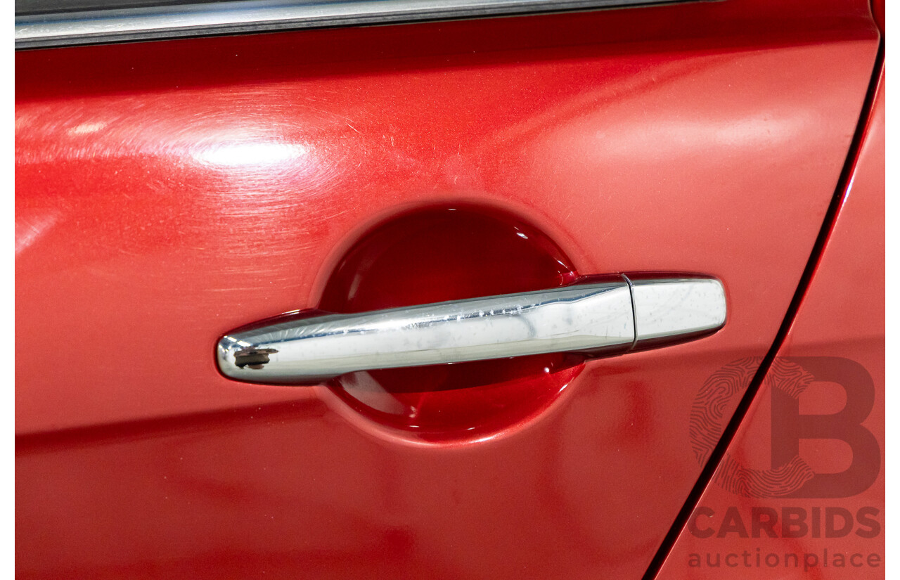 1/2013 Mitsubishi Lancer LX CJ MY13 4d Sedan Red Metallic 2.0L