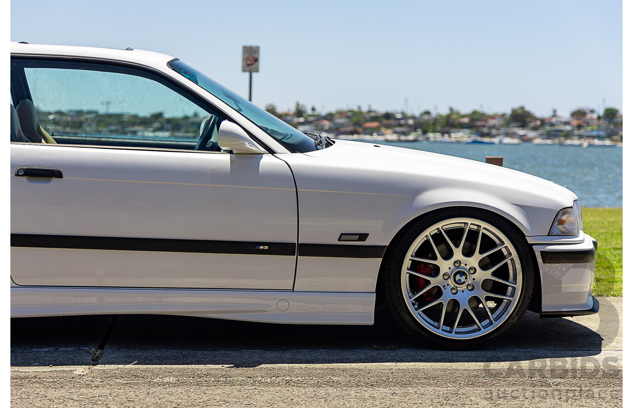 4/1995 BMW M3 E36 2d Coupe Alpine White 3.0L