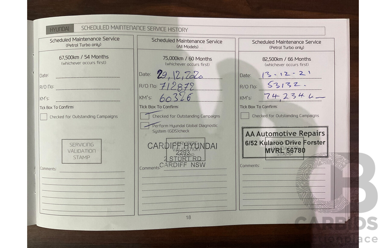 10/2015 Hyundai Tucson Active X (FWD) TL 4d Wagon Pure White 2.0L