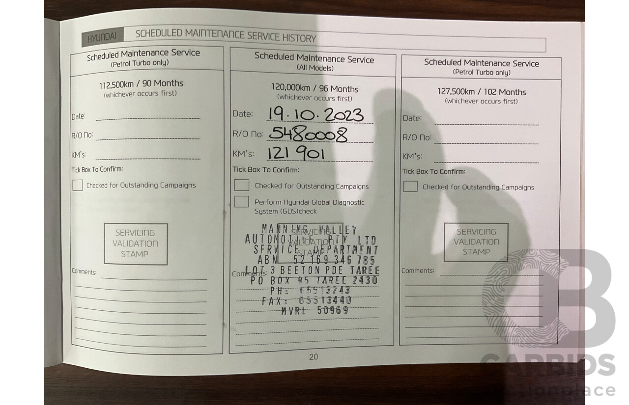 10/2015 Hyundai Tucson Active X (FWD) TL 4d Wagon Pure White 2.0L