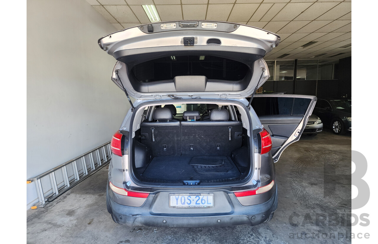 4/2013 Kia Sportage Platinum (awd) SL MY13 4d Wagon Grey 2.0L