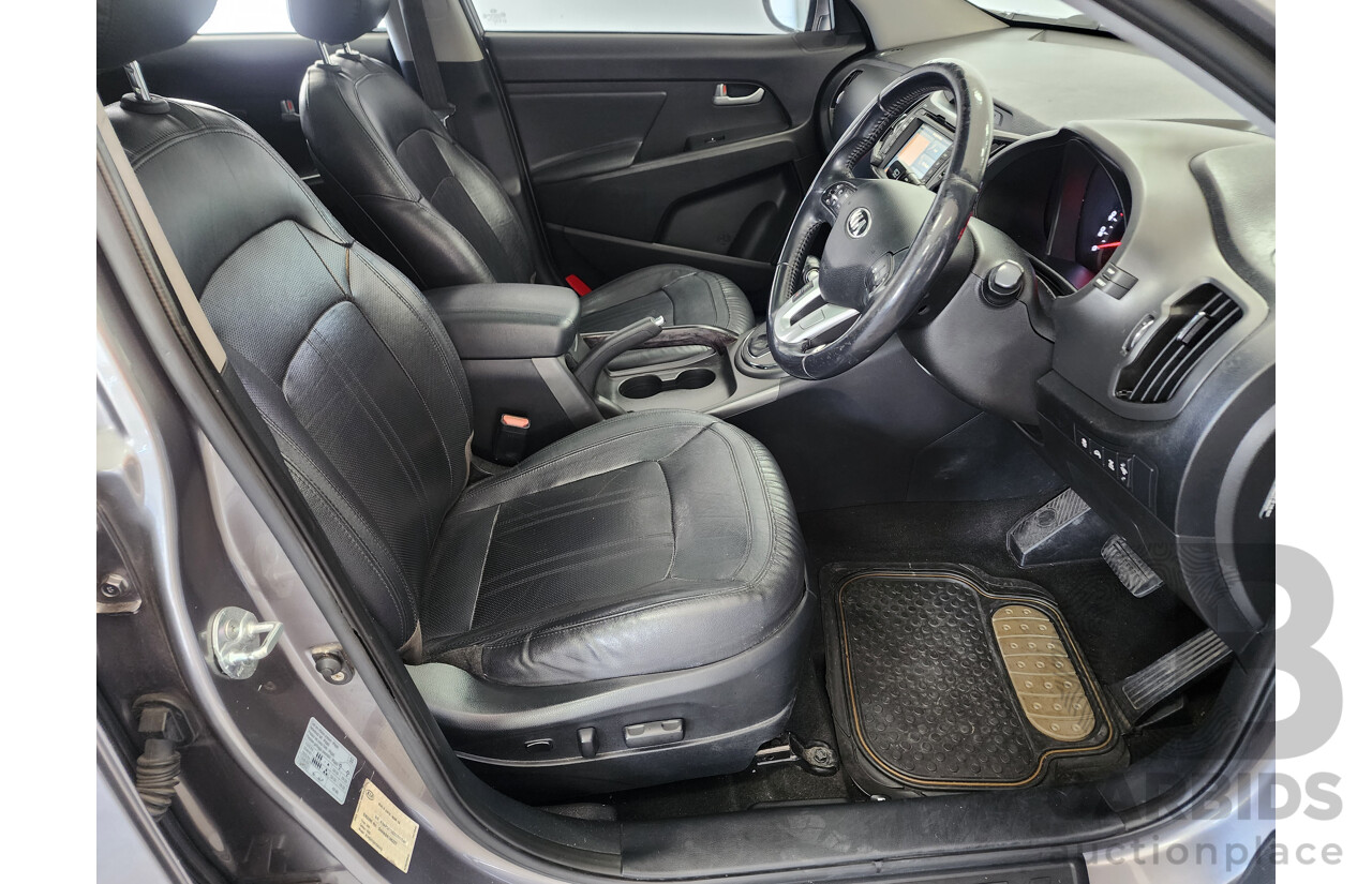 4/2013 Kia Sportage Platinum (awd) SL MY13 4d Wagon Grey 2.0L
