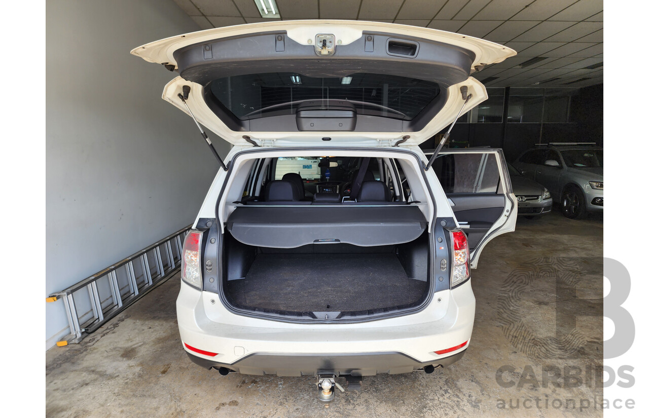 8/2011 Subaru Forester X MY11 4d Wagon White 2.5L
