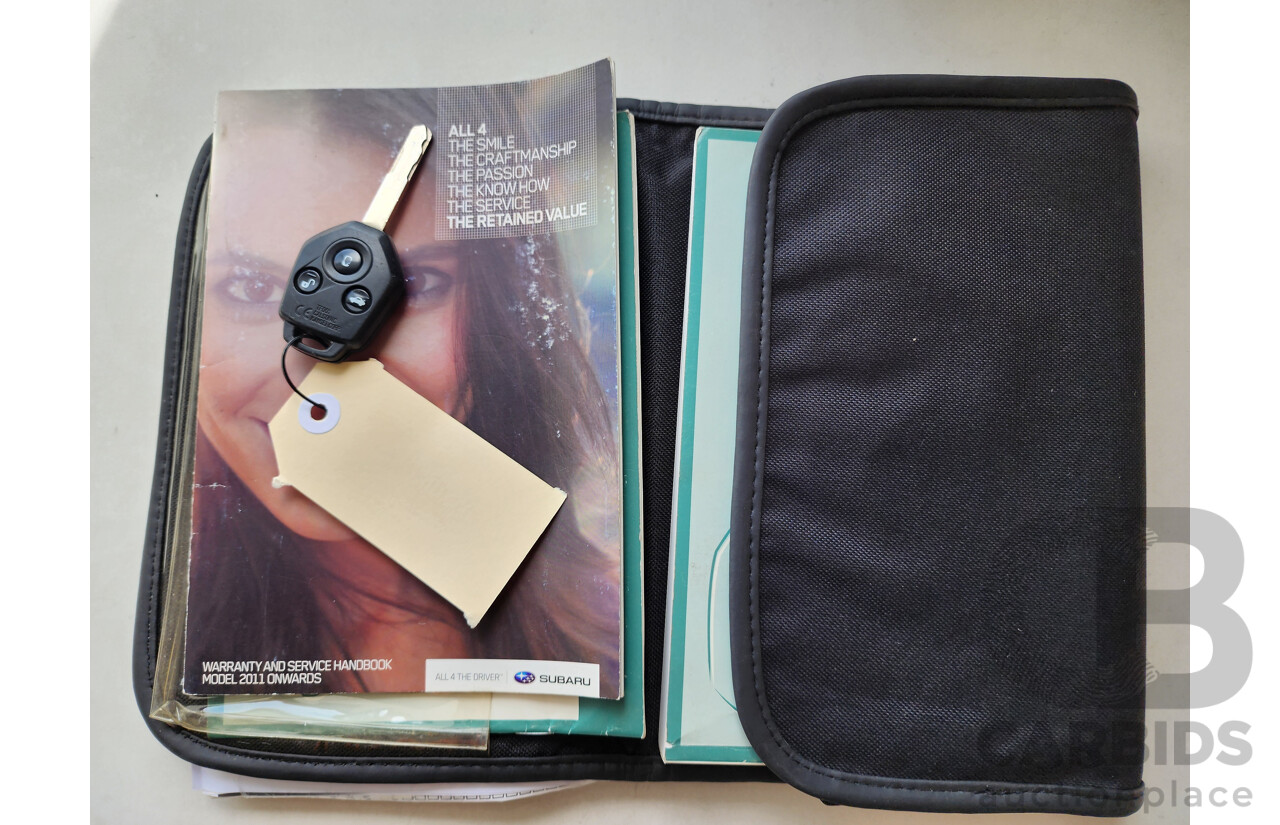 8/2011 Subaru Forester X MY11 4d Wagon White 2.5L