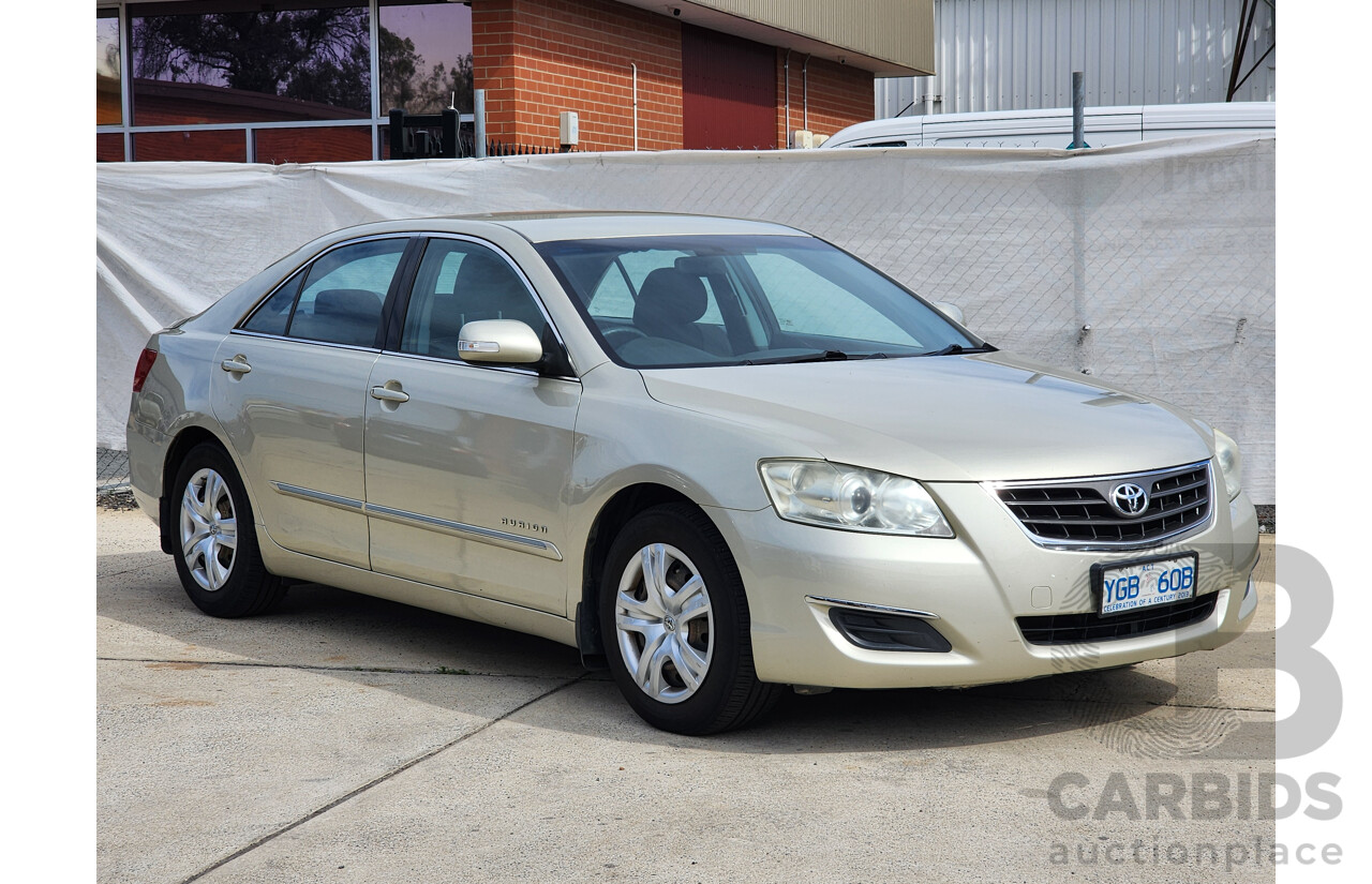 5/2007 Toyota Aurion AT-X GSV40R 4d Sedan Gold 3.5L