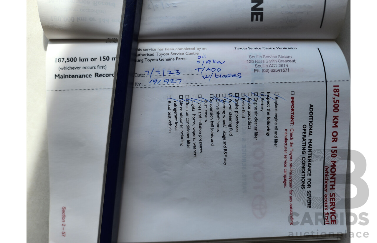 5/2007 Toyota Aurion AT-X GSV40R 4d Sedan Gold 3.5L