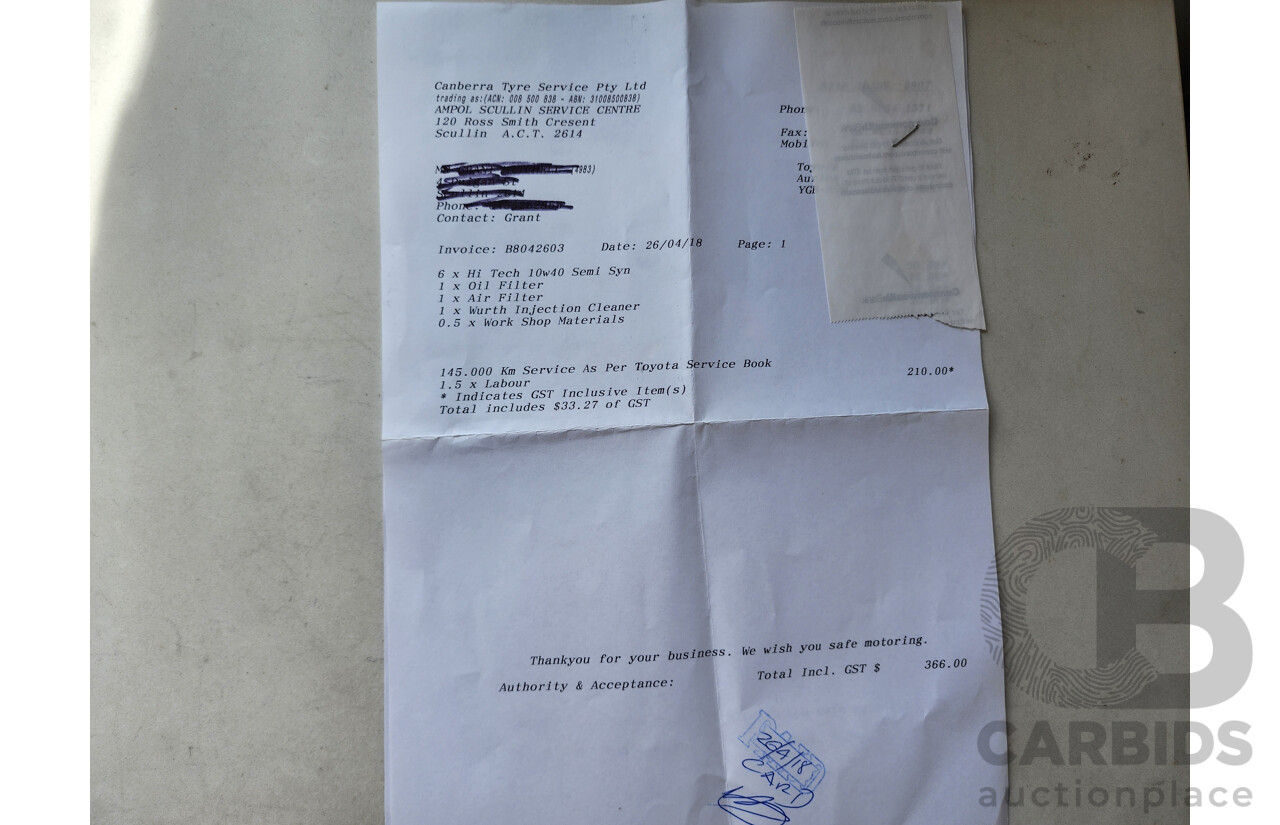 5/2007 Toyota Aurion AT-X GSV40R 4d Sedan Gold 3.5L