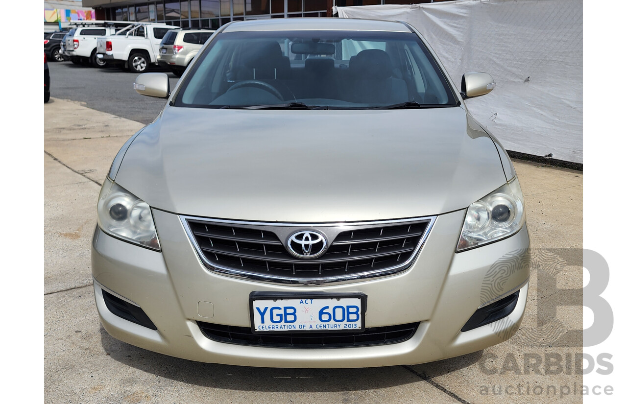 5/2007 Toyota Aurion AT-X GSV40R 4d Sedan Gold 3.5L