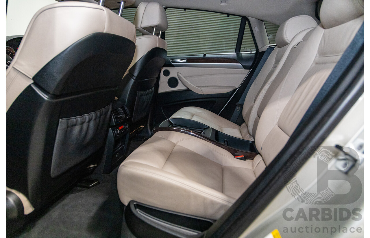 5/2009 BMW X6 X-Drive 50i E71 (AWD) 4d Coupe Mineral Silver Metallic Twin Turbo V8 4.4L