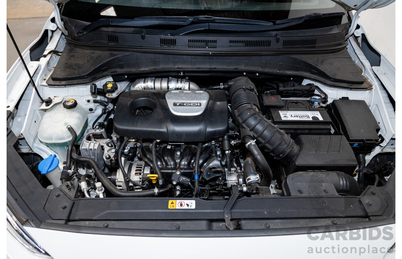 10/2017 Hyundai Kona Launch Edition (AWD) 4D Wagon Chalk White 1.6L Turbo