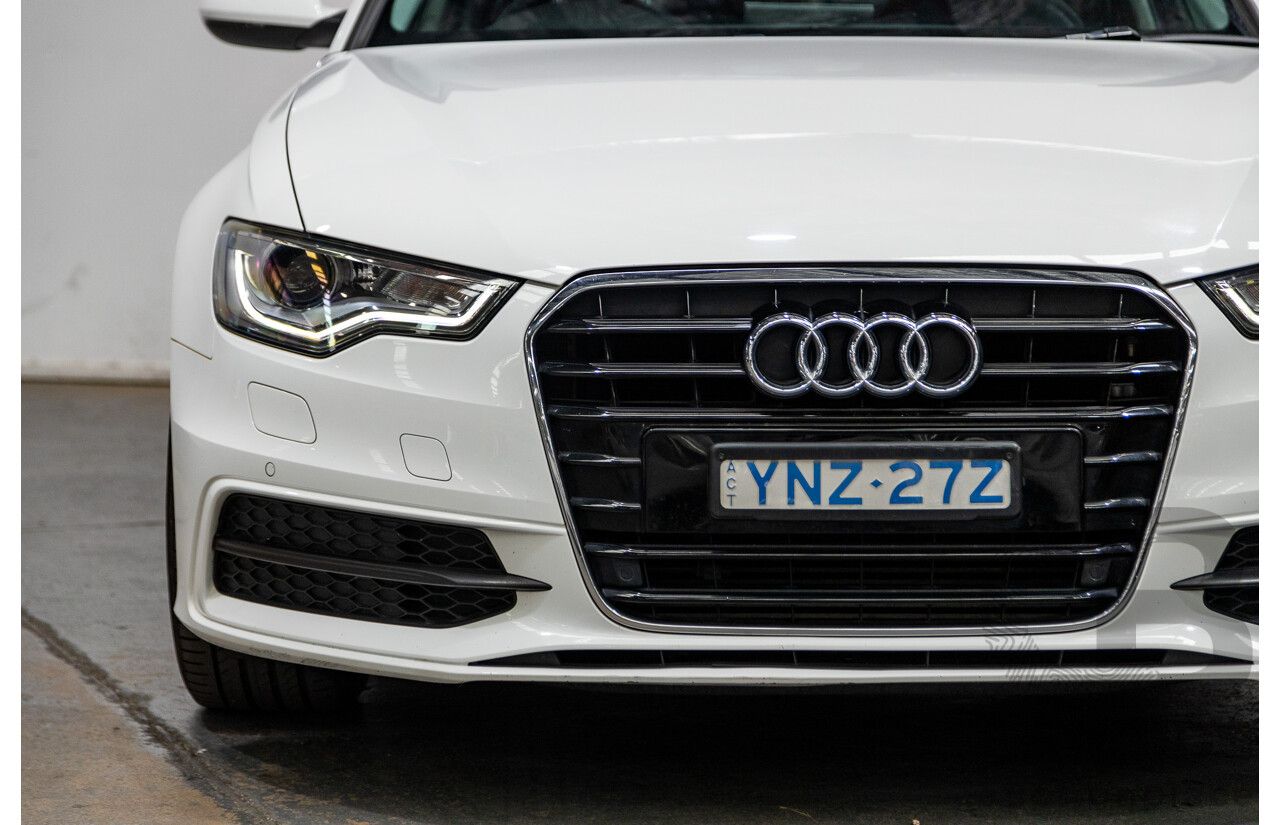 3/2014 Audi A6 2.0 TDI 4GL MY14 4d Sedan Ibis White 2.0L - Turbo Diesel