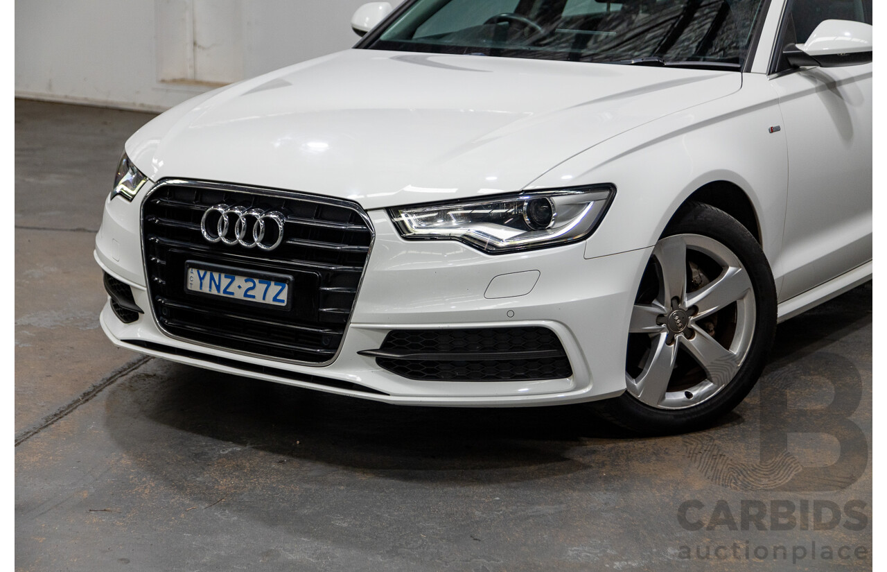 3/2014 Audi A6 2.0 TDI 4GL MY14 4d Sedan Ibis White 2.0L - Turbo Diesel