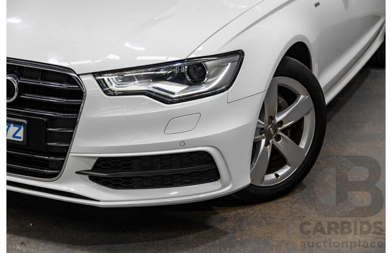 3/2014 Audi A6 2.0 TDI 4GL MY14 4d Sedan Ibis White 2.0L - Turbo Diesel
