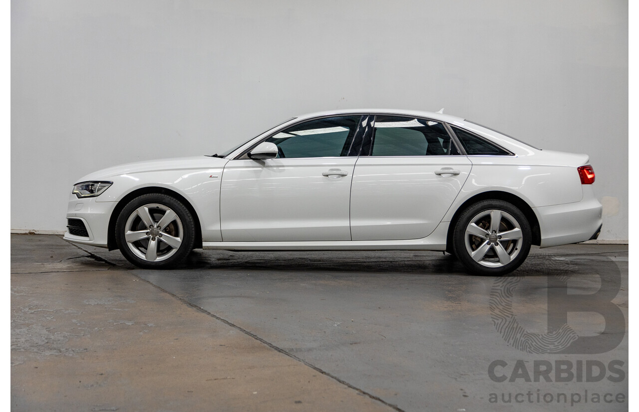 3/2014 Audi A6 2.0 TDI 4GL MY14 4d Sedan Ibis White 2.0L - Turbo Diesel