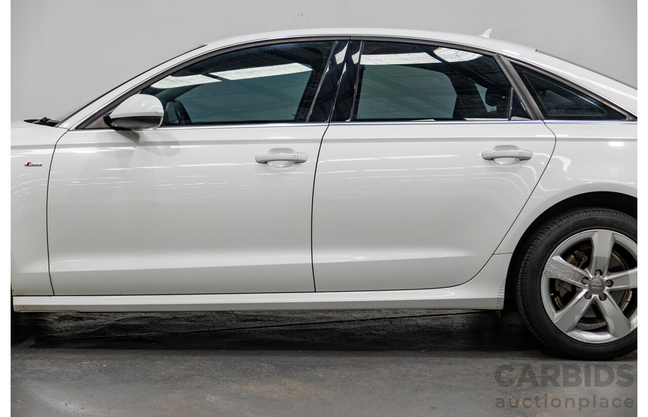 3/2014 Audi A6 2.0 TDI 4GL MY14 4d Sedan Ibis White 2.0L - Turbo Diesel