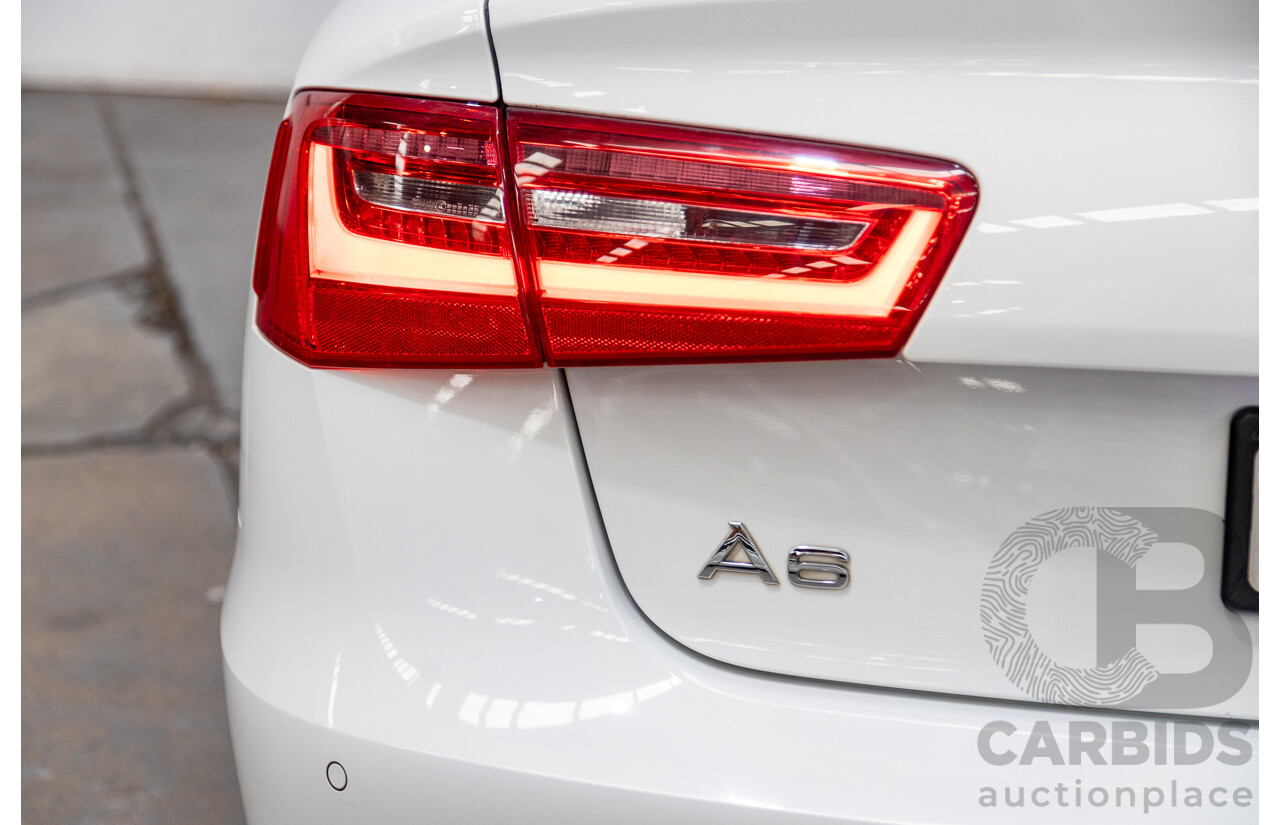 3/2014 Audi A6 2.0 TDI 4GL MY14 4d Sedan Ibis White 2.0L - Turbo Diesel