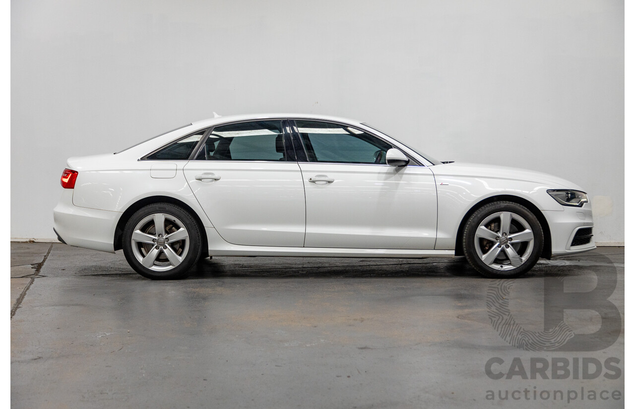 3/2014 Audi A6 2.0 TDI 4GL MY14 4d Sedan Ibis White 2.0L - Turbo Diesel