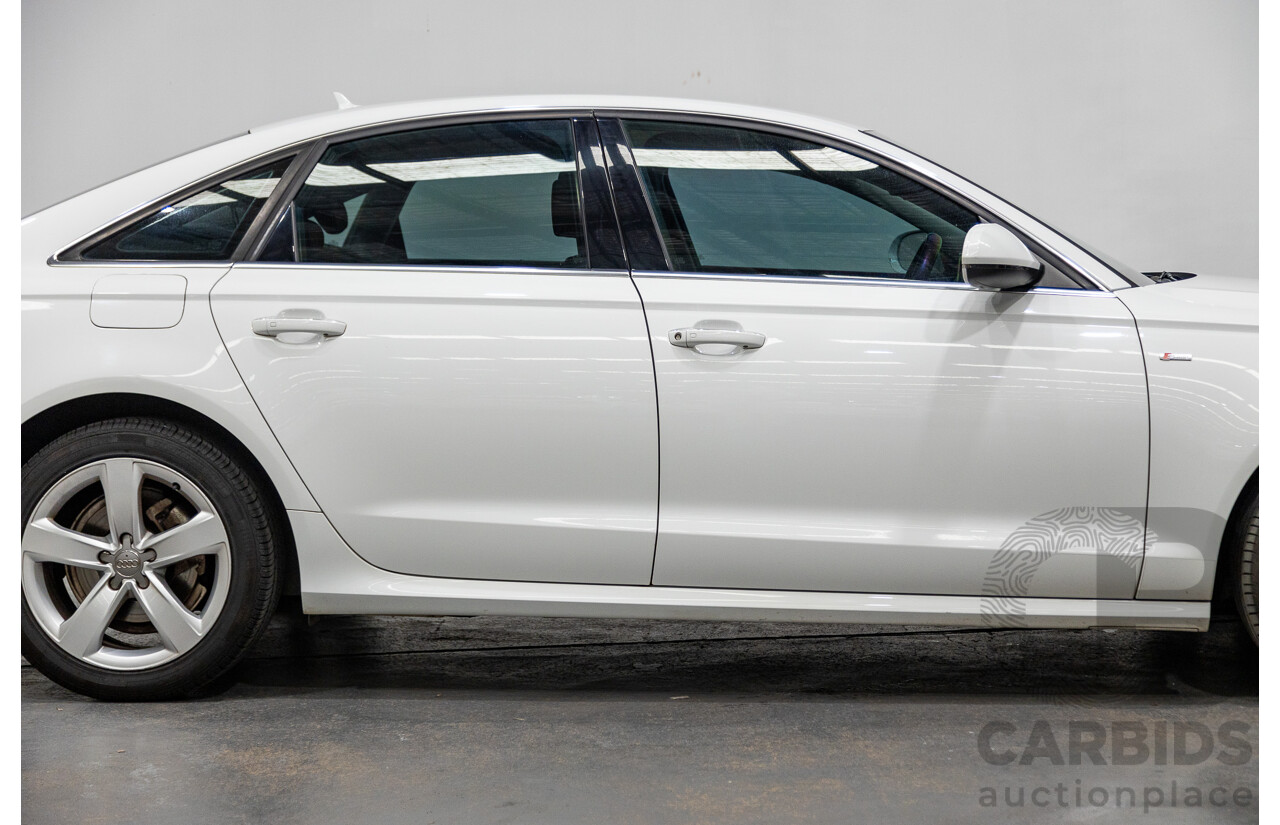 3/2014 Audi A6 2.0 TDI 4GL MY14 4d Sedan Ibis White 2.0L - Turbo Diesel