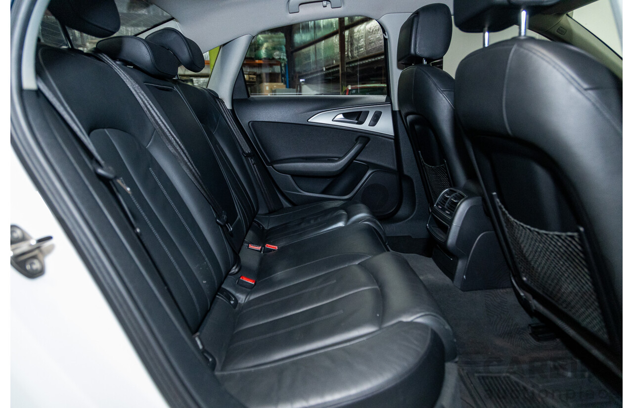 3/2014 Audi A6 2.0 TDI 4GL MY14 4d Sedan Ibis White 2.0L - Turbo Diesel